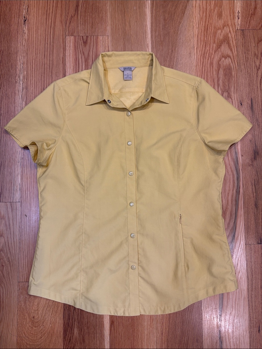 Women’s Duluth Trading Co. CoolPlus Short-Sleeve Shirt, Size Large